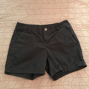 Gap Aubrey Cotton Black Summer Shorts - Size 4